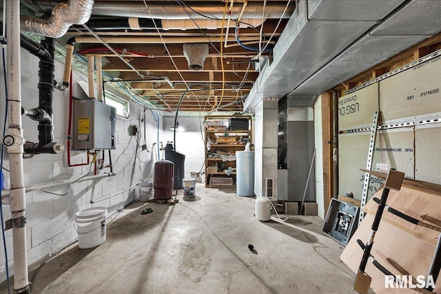 14100 Glasford-Canton Rd, Glasford, IL 61533 - view of unfinished basement