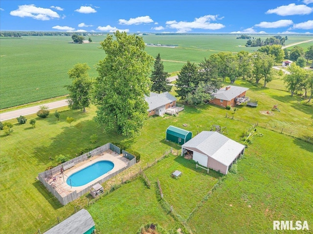 14100 Glasford-Canton Rd, Glasford, IL 61533 - view of rural area with a pool