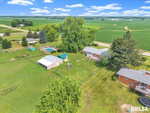 14100 Glasford-Canton Rd, Glasford, IL 61533 - overview of rural landscape with farmland