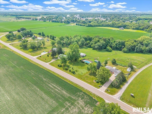 14100 Glasford-Canton Rd, Glasford, IL 61533 - view of property location featuring rural landscape and abundant farmland