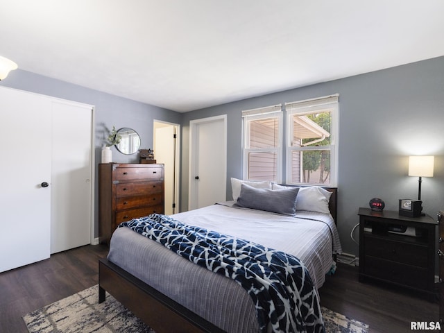 1100 Hampton Rd, Washington, IL 61571 - bedroom with dark wood-type flooring