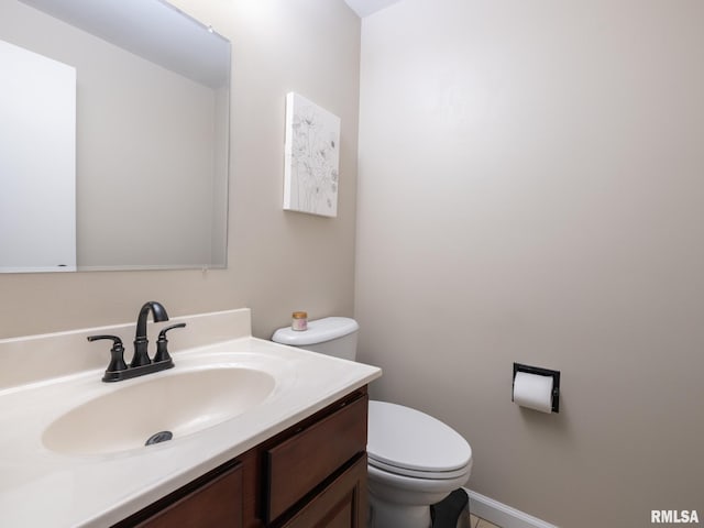 1100 Hampton Rd, Washington, IL 61571 - half bath featuring toilet and vanity