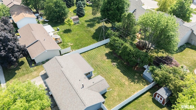 1100 Hampton Rd, Washington, IL 61571 - aerial view of residential area