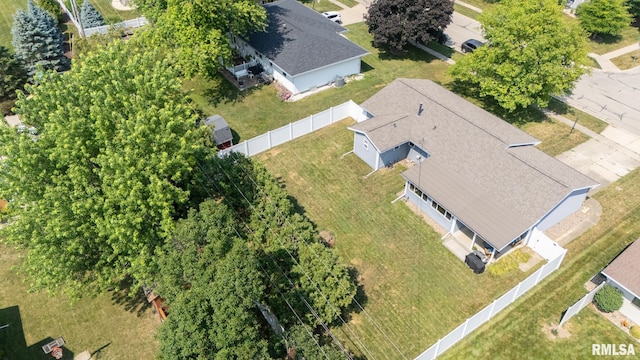 1100 Hampton Rd, Washington, IL 61571 - view from above of property