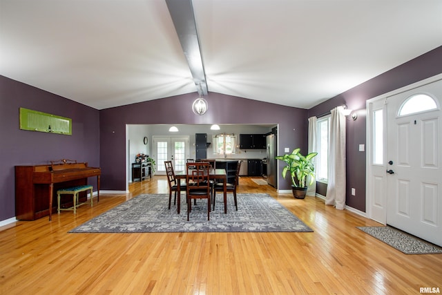 499 Goodsill Dr, East Galesburg, IL 61430 - dining room with light wood finished floors