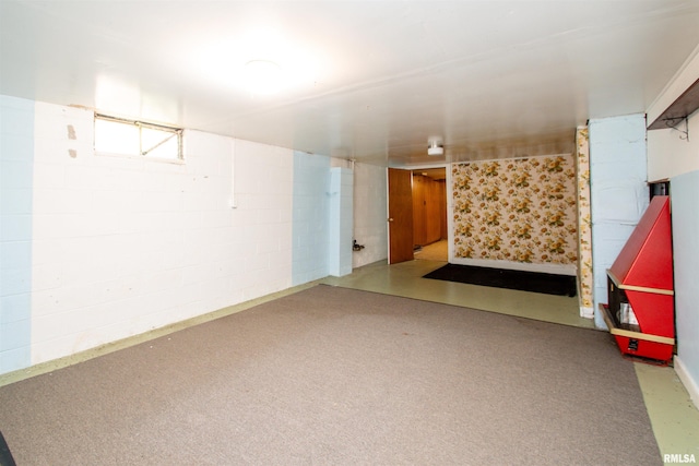 416 W Maple St, Chillicothe, IL 61523 - below grade area with carpet