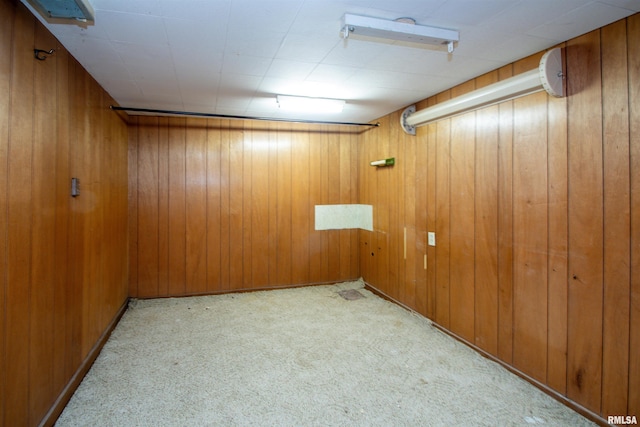 416 W Maple St, Chillicothe, IL 61523 - finished basement with carpet and wood walls