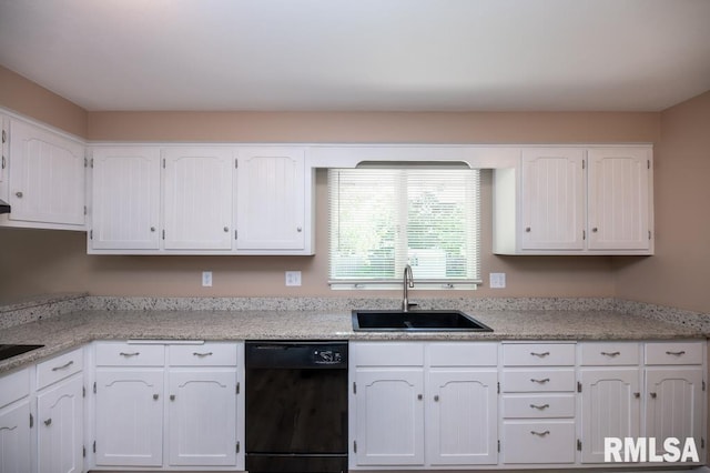 470 E Hazelwood St, Morton, IL 61550 - kitchen with dishwasher, white cabinets, and light countertops