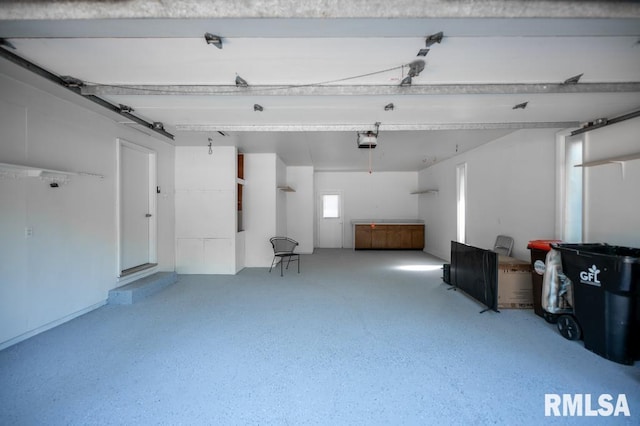 470 E Hazelwood St, Morton, IL 61550 - garage with a garage door opener