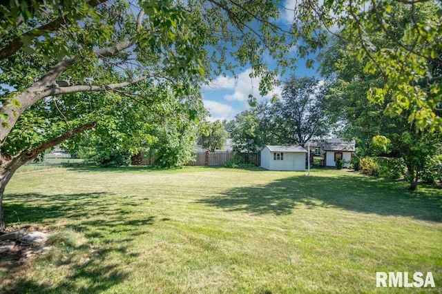 470 E Hazelwood St, Morton, IL 61550 - view of yard with a storage unit