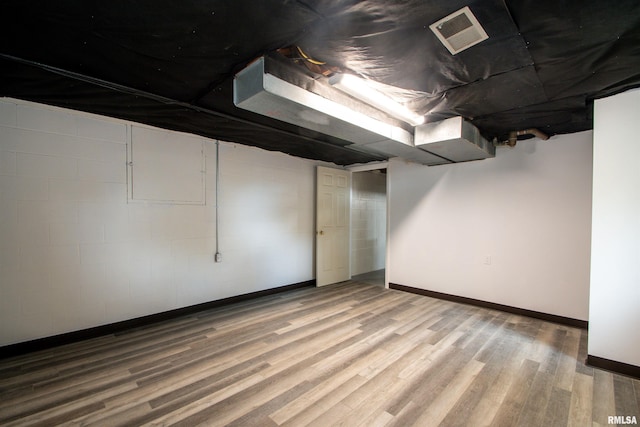 339 N Dr, Morton, IL 61550 - finished basement featuring wood finished floors and baseboards