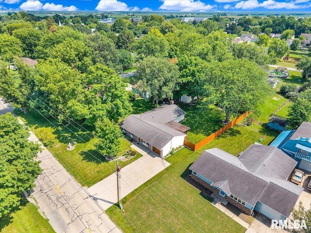 303 W 3rd Ave, Deer Creek, IL 61733 - drone / aerial view