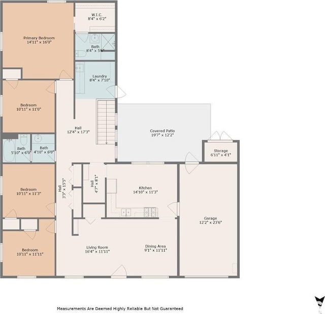 303 W 3rd Ave, Deer Creek, IL 61733 - view of floor plan / room layout