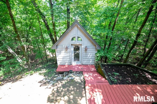 408 W Ravinwoods Rd, Peoria, IL 61615 - view of outbuilding