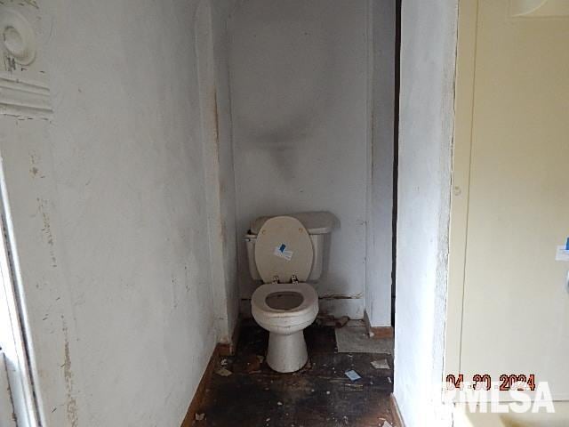 bathroom with toilet