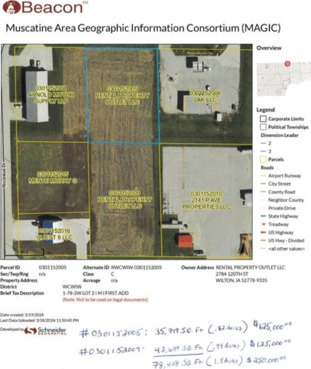 Listing photo 2 for LOT6 W 3rd St, Wilton IA 52778