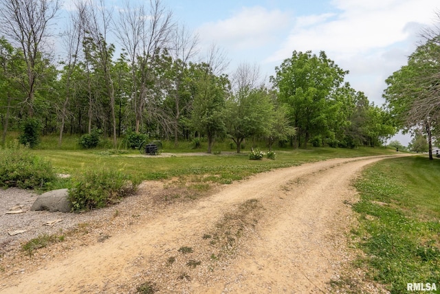 view of road