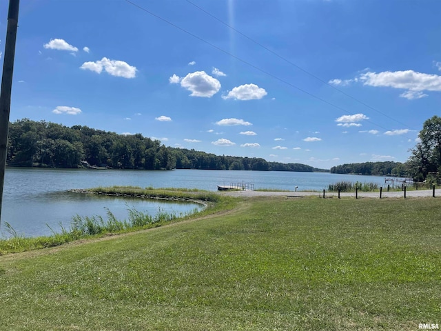 property view of water