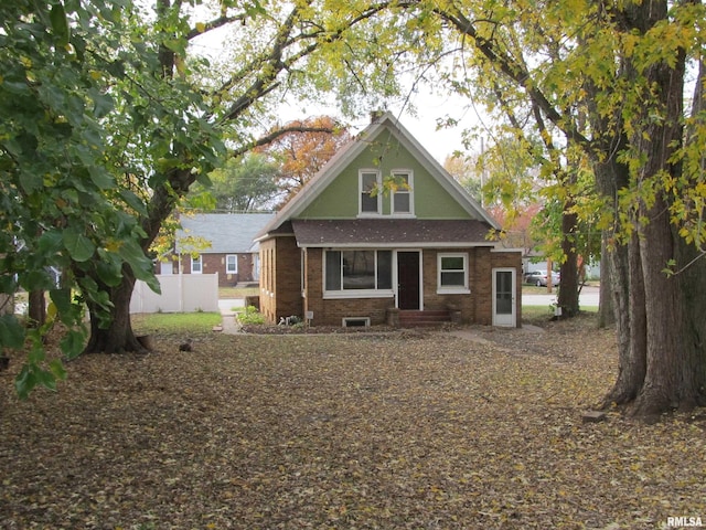 view of front of house