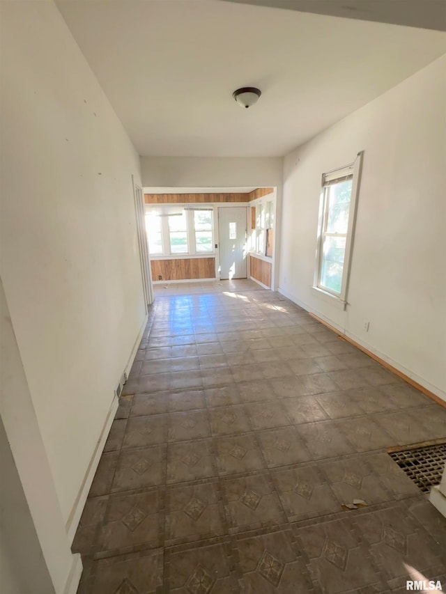 spare room with a wealth of natural light