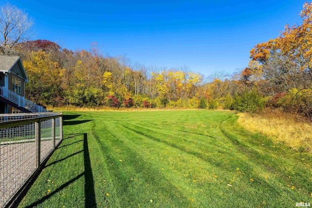 view of yard