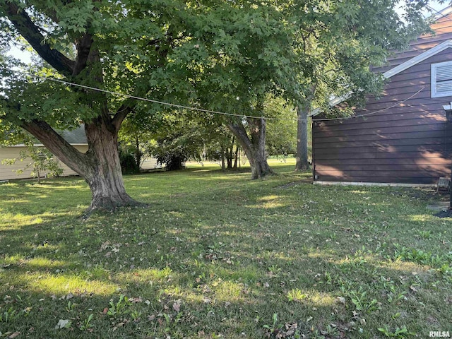 view of yard