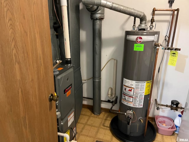 utilities with water heater