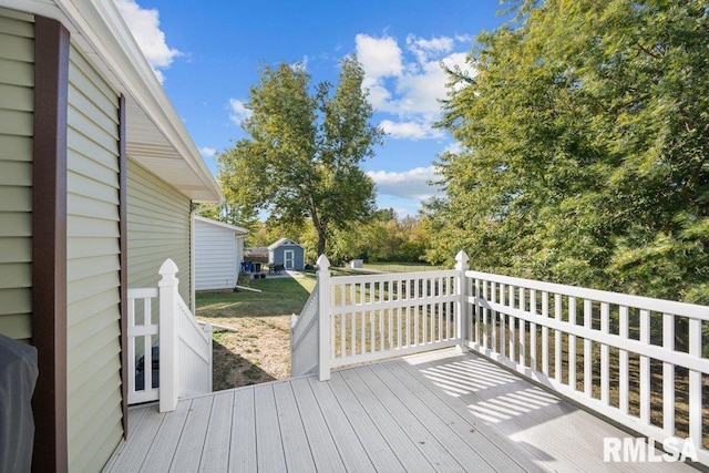 view of deck