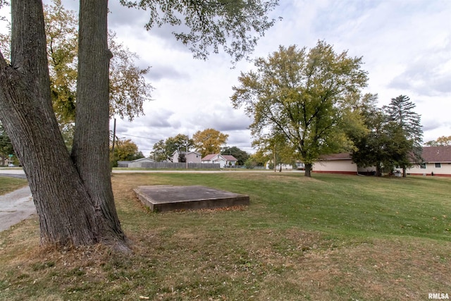 view of yard