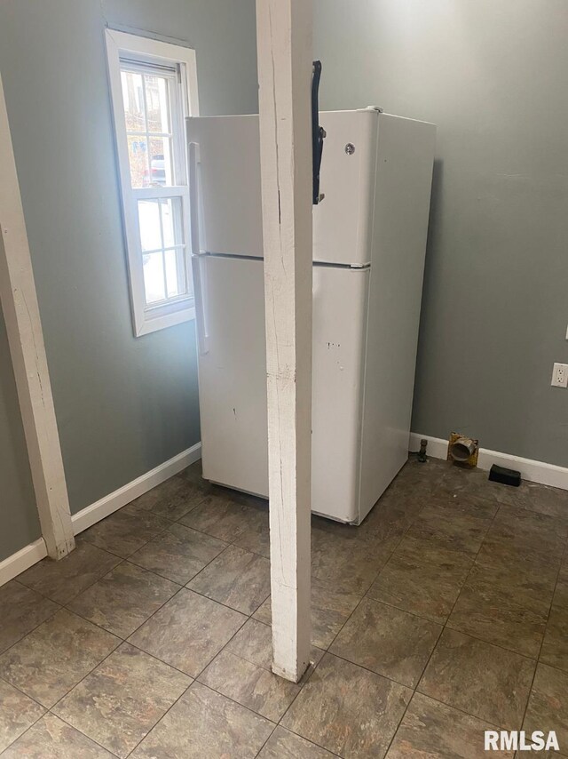 1621 14 1/2 St, Rock Island, IL 61201 - kitchen with freestanding refrigerator