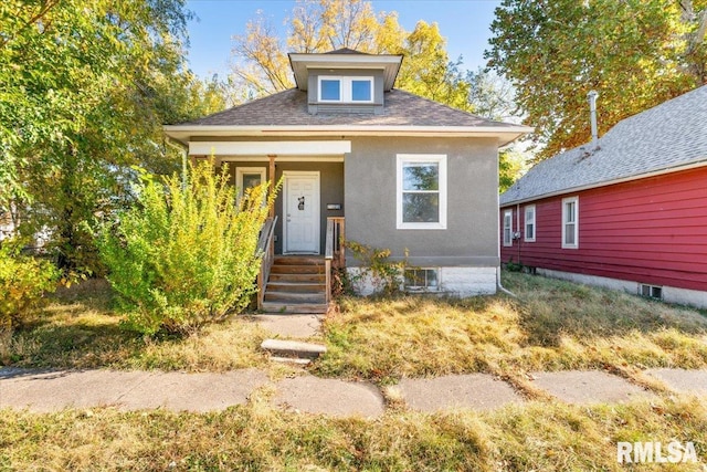 view of bungalow-style house