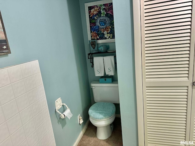 bathroom with toilet