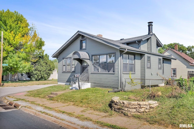 view of bungalow-style home