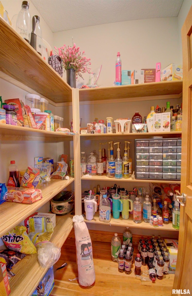 view of pantry