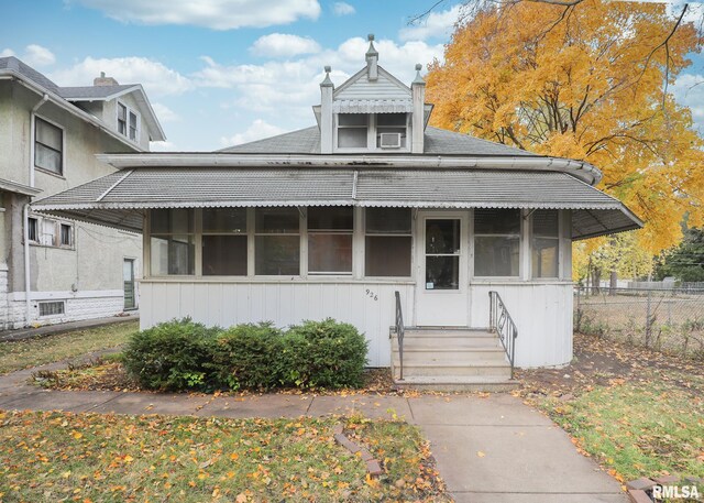 view of bungalow-style house