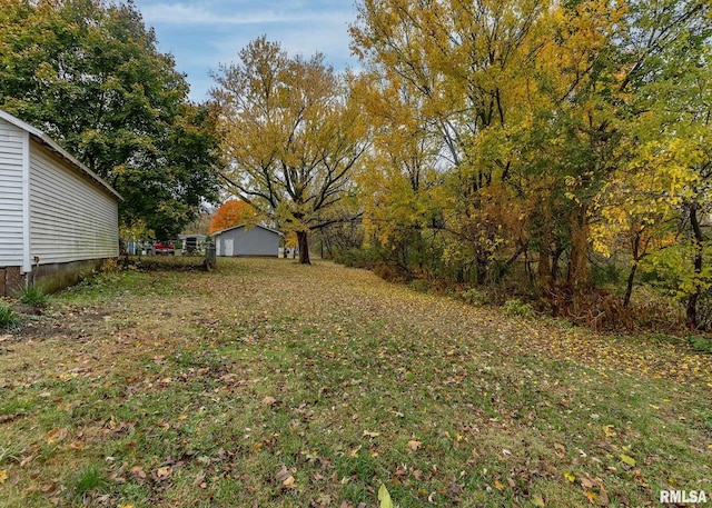 view of yard