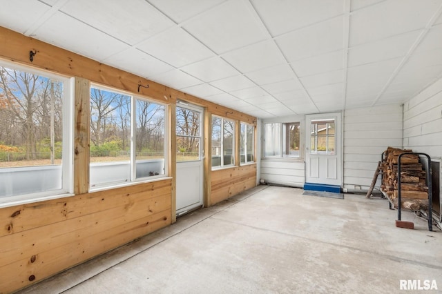 sunroom featuring a wealth of natural light