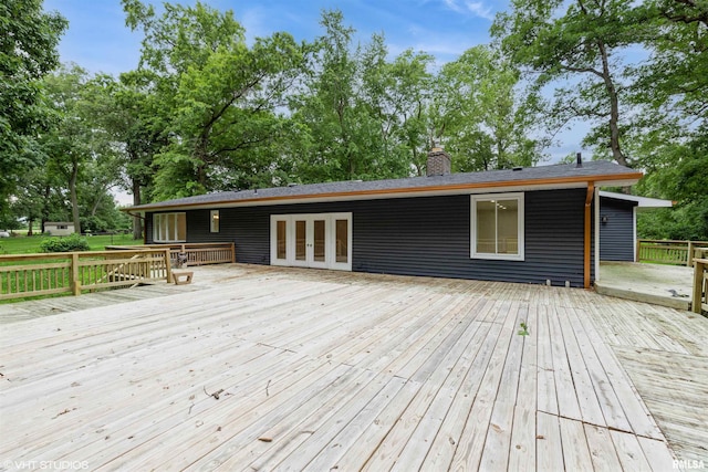 27339 Sherry Ann Ct, Donahue, IA 52746 - deck featuring french doors