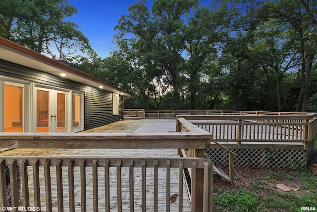 27339 Sherry Ann Ct, Donahue, IA 52746 - view of wooden terrace