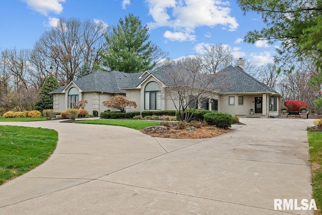 view of ranch-style home