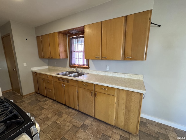 kitchen featuring sink