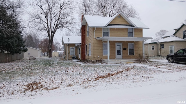 508 NW 4th Ave, Aledo, IL 61231 - view of front facade with a porch