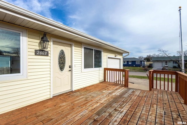 view of deck