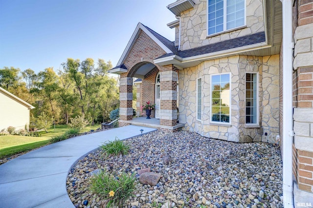 view of entrance to property