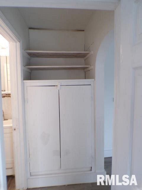 view of closet