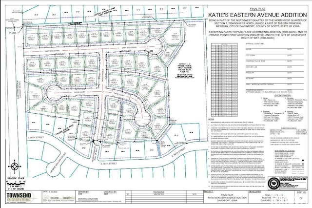 1915 E 59th Ct, Davenport, IA 52807 - parcel map