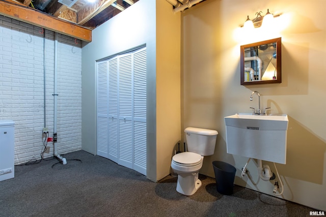 bathroom with toilet