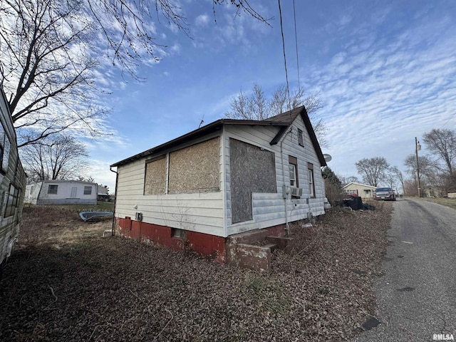 view of side of home