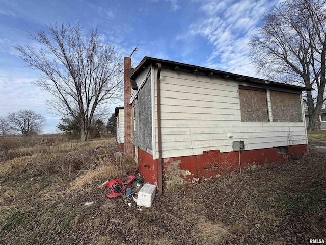 view of side of home