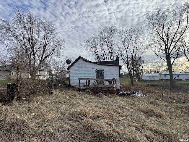 view of back of house